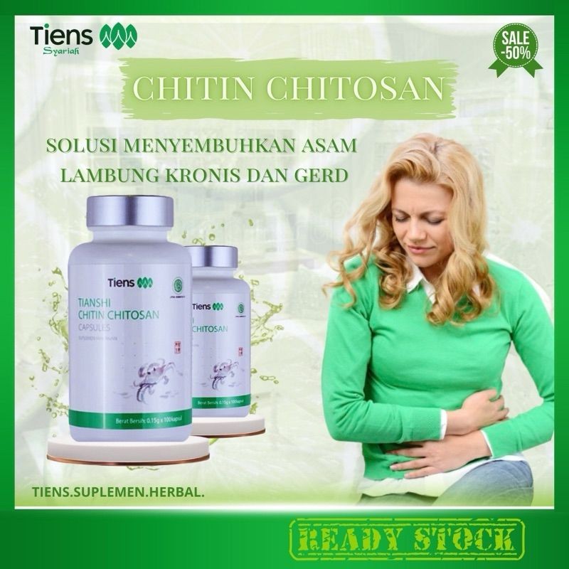 Obat asam lambung kronis maag asam lambung tiens chitin chitosan