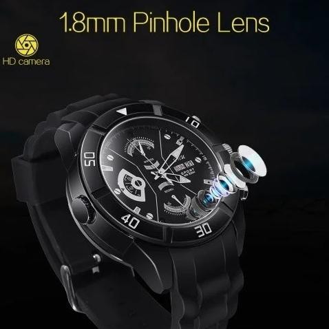 NEW SPY WATCH MODEL WITH HIDDEN CAMERA + VOICE + VIDEO RECORDER