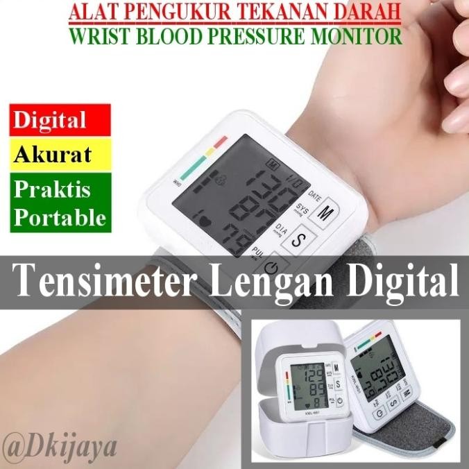 Tensi Meter Digital Alat Pengukur Tekanan Darah Tensimeter Digital Original Terlaris