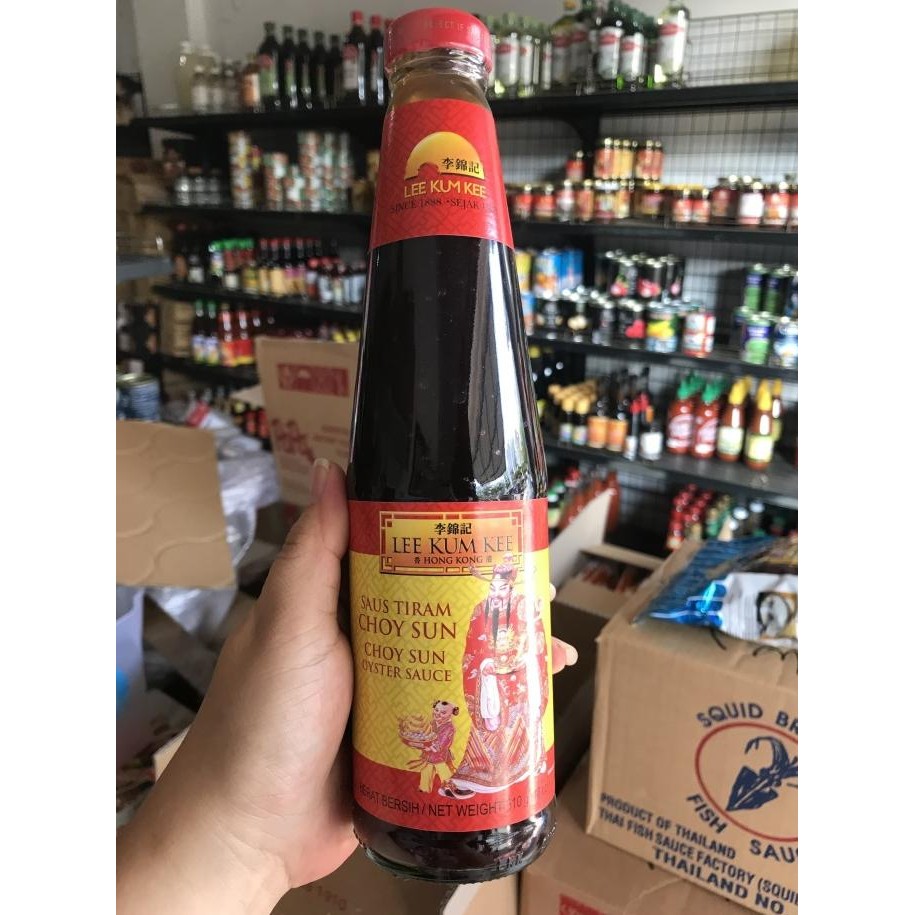 

Lee Kum Kee Saus Tiram Choy Sun / Choy Sun Oyster Sauce 510G Stok Terbatas