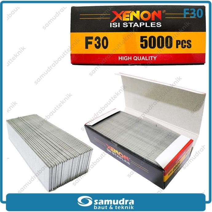 

XENON F30 ISI PAKU TEMBAK ANGIN REFILL I AIR NAILER STAPLER GUN 30 MM