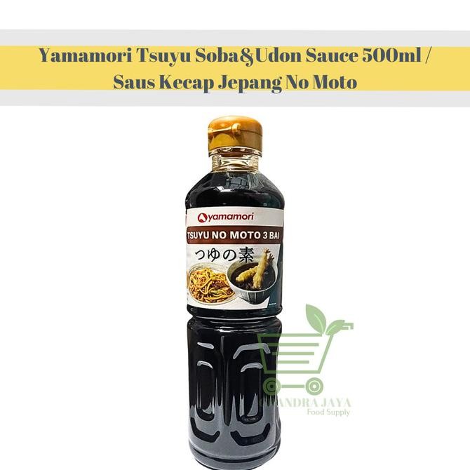 

Yamamori Tsuyu Soba&Udon Sauce 500Ml / Saus Kecap Jepang No Moto Stok Terbatas