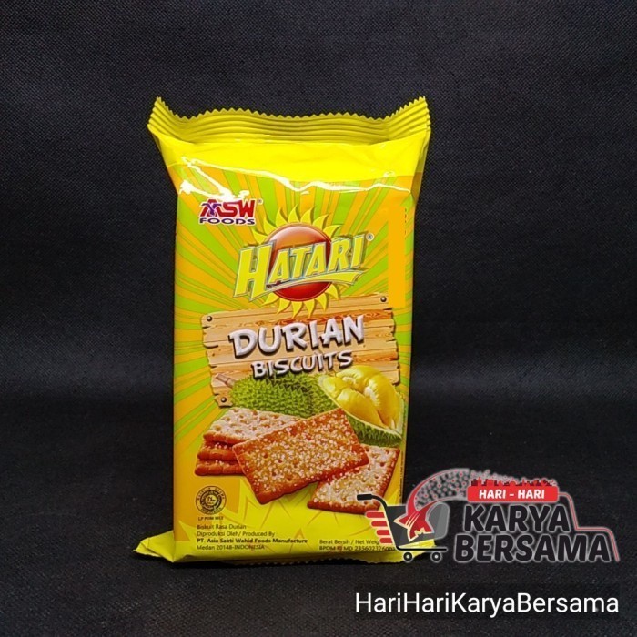 

HATARI BISKUIT DURIAN 115G