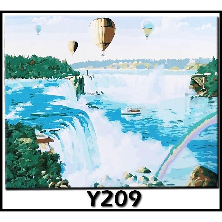 

PROMO METH 40X50CM PAINT BY NUMBER PAINTING BY NUMBERS DIY LUKISAN