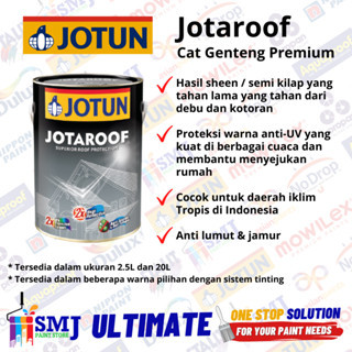 CAT GENTENG JOTUN JOTAROOF TINTING KEMASAN 20 LITER