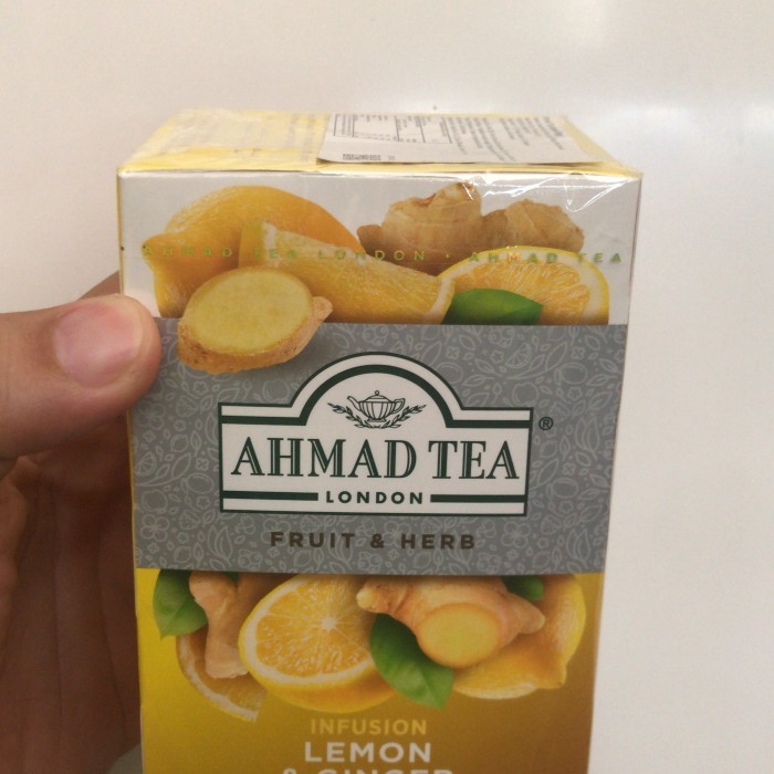 

Ahmad Tea Lemon Ginger Infuion 40G Teh Jahe Lemon 20 Achet Ter