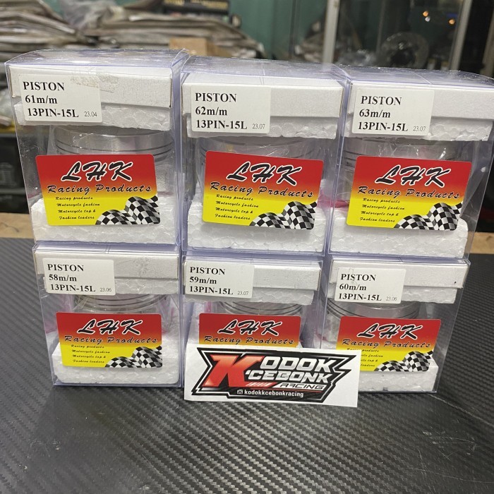Seher/Piston LHK Pin 13 Ukuran 58,59,60,61,62,63 Original LHK THAILAND