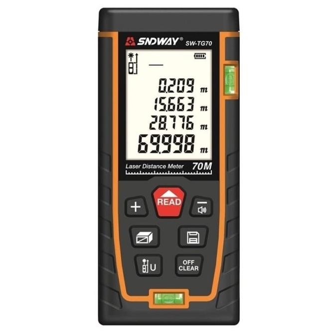 SNDWAY TG70 - Alat Pengukur Jarak Laser Inframerah 70M