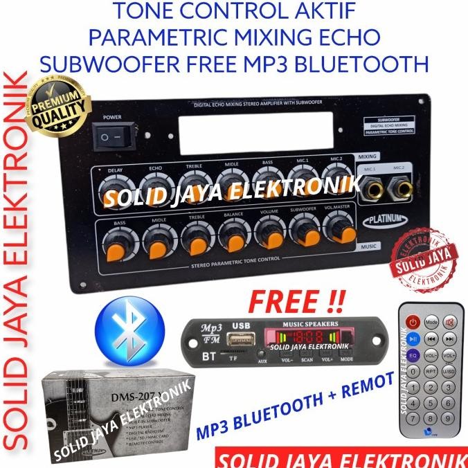 Tone Control Aktif Dms-207 Mp3 Bluetooth Tone Mixing Active Dms 207.X Terlaris