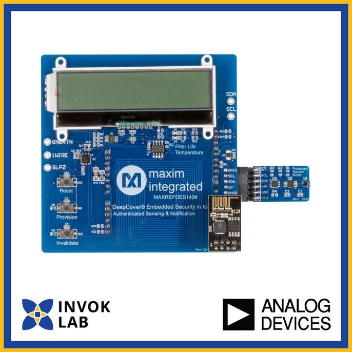 

PROMO ANALOG DEVICES MAXREFDES143# REFERENCE DESIGN BOARD ANALOG DEVICES EMBEDDED SECURITY IN IOT