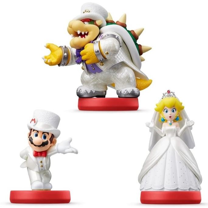 

PROMO NINTENDO WEDDING OUTFIT AMIIBO TRIPLE PACK (SUPER MARIO ODYSSEY)
