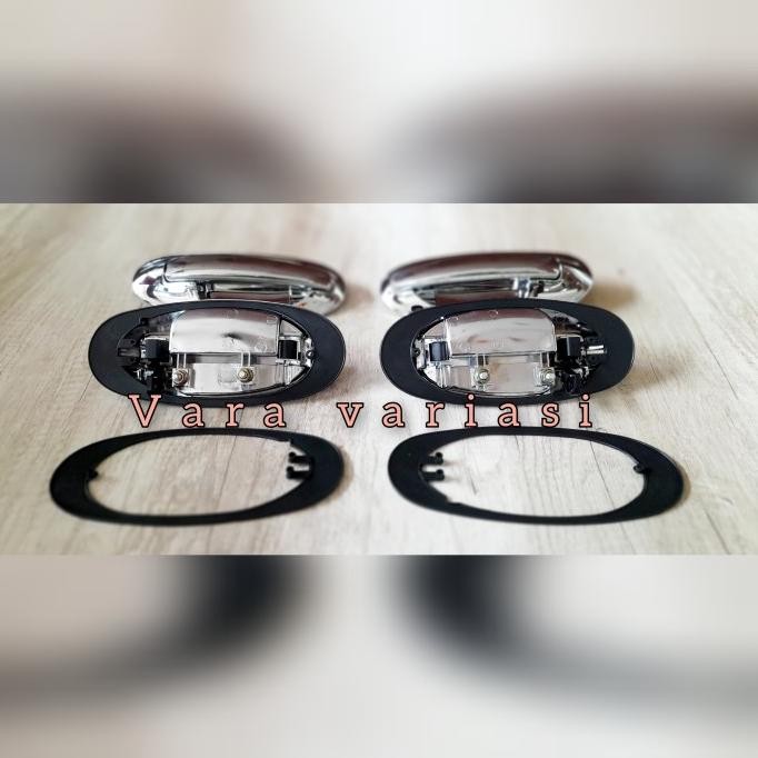 HANDLE PINTU MOBIL AGYA AYLA MODEL GANTI CHROME