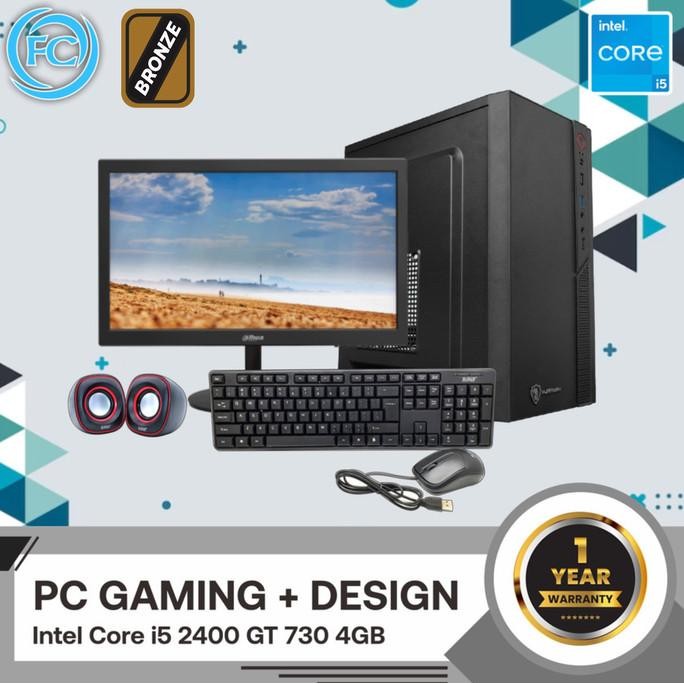 

PROMO PC DESIGN + GAMING I5 RAM 8GB GT 710 SIAP PAKAI INCLUDE MONITOR