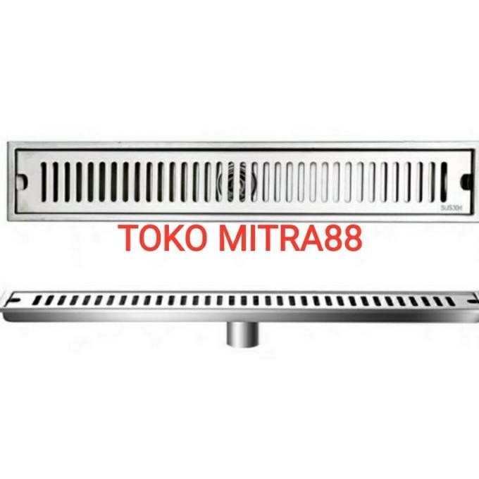 

PROMO FLOR DRAIN STAINLESS SUS 304 PANJANG 60 CM