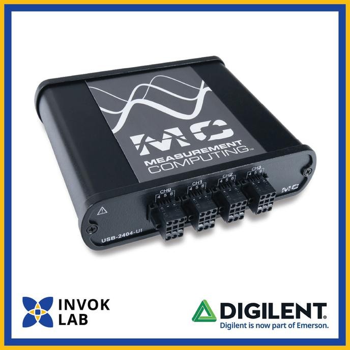 

PROMO DIGILENT MCC USB-2404-UI: UNIVERSAL INPUT USB DAQ DEVICE