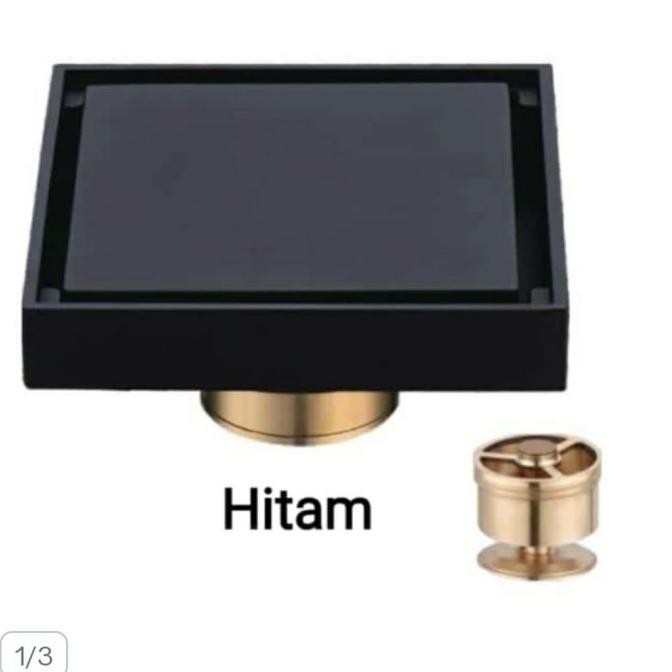 

PROMO SMART FLOR DRAIN HITAM KUNINGAN SARINGAN KAMAR MANDI