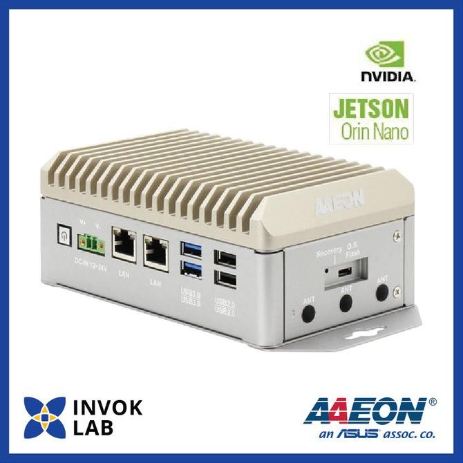 

PROMO AAEON BOXER-8622AI AI@EDGE COMPACT FANLESS EMBEDDED AI SYSTEM WITH NVIDIA JETSON ORIN NANO