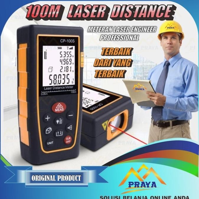 100m laser distance meter / meteran laser / rangefinder / 100 meter