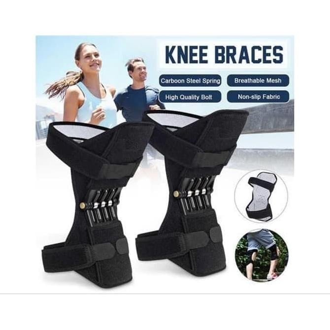 

Ori- Knee Booster Kneepad Alat Olahraga Penyangga Lutut 1Pasang- 2Pcs Tersedia