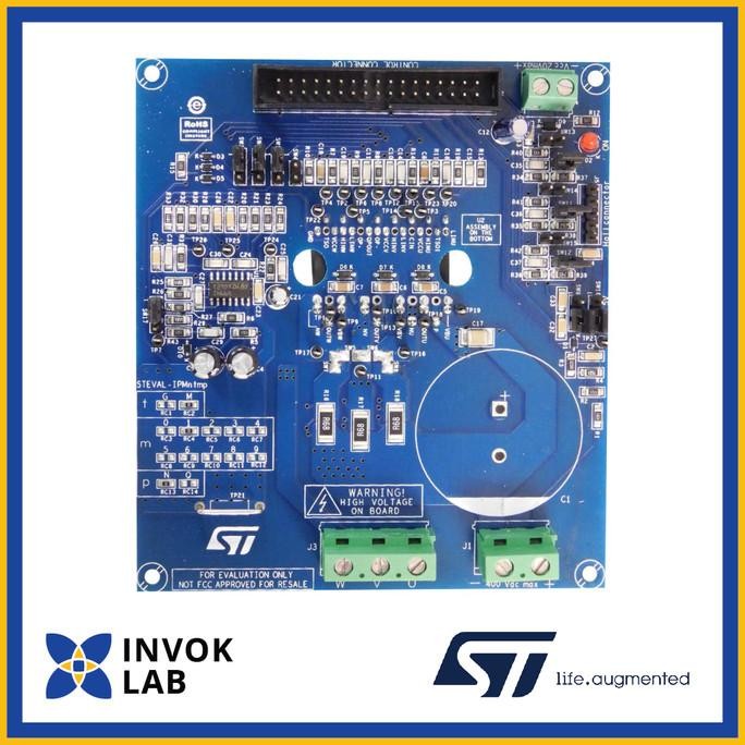 

PROMO STMICROELECTRONICS STEVAL-IPMNM1N EVALUATION BOARD STIPN1M50T-H SLLIMM-NANO MOTOR DRIVE MODULE, 600MA, 60W, 125V - 400V INPUT