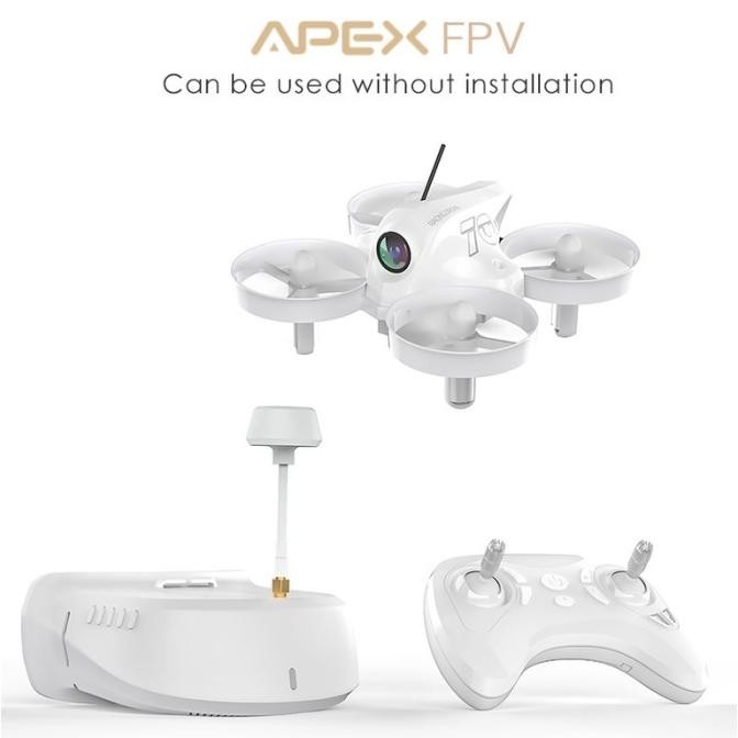 Baterai Fpv Drone Vr Goggle Apex V-70 Racing Drone 6-Axis 360 Flipped Original Terlaris