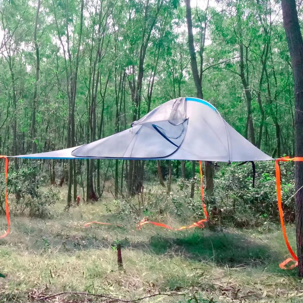 1-2 person safari hammock tree tent - waterproof, portable for hiking, camping, backpacking tent