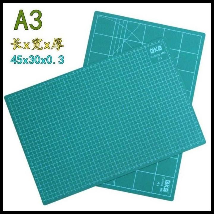 

Alas Potong Kertas / Rakit / Kain Mat Pad A3 45 X 30Cm - Gksa3