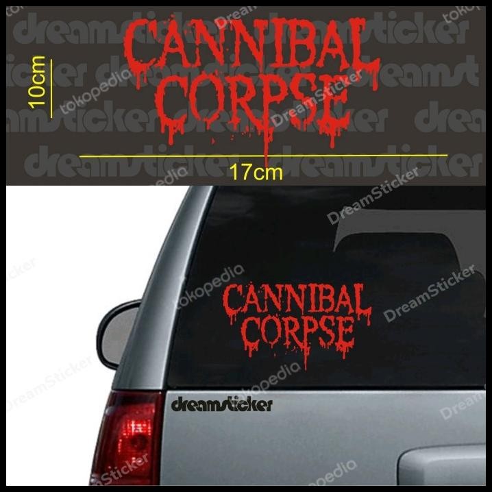

HOT DEAL STICKER STIKER MUSIK BAND CANNIBAL CORPSE !