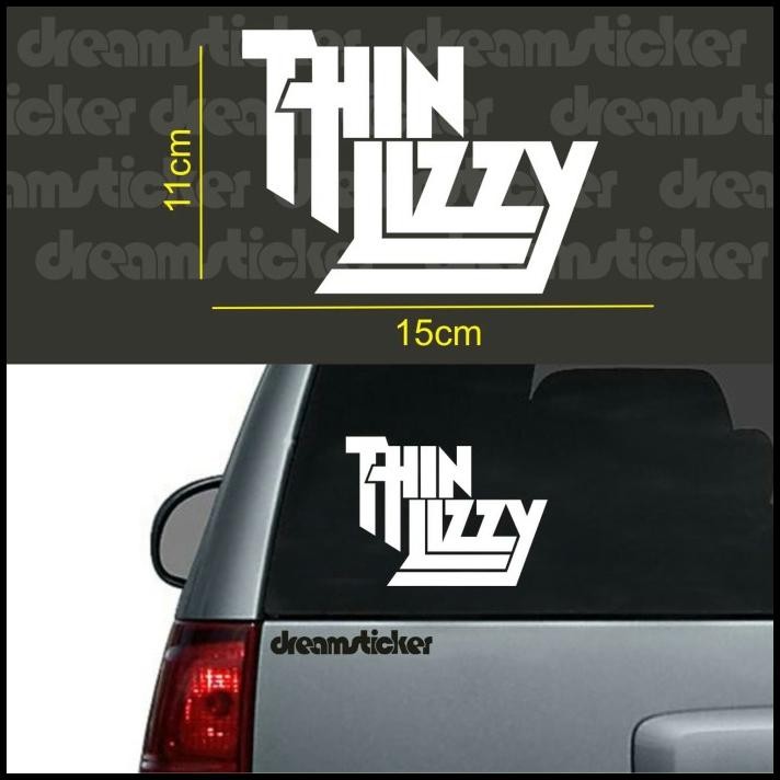 

DISKON STICKER STIKER MUSIK BAND THIN LIZZY !!!