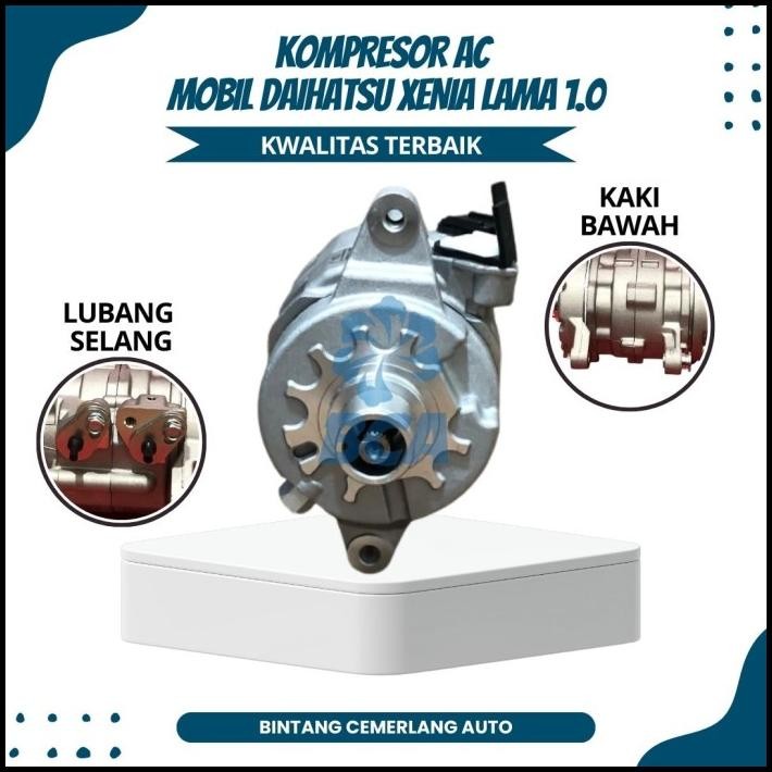 GRATIS ONGKIR KOMPRESOR AC MOBIL DAIHATSU GRAND MAX ESCUDO XENIA 1000 CC LUXIO 
