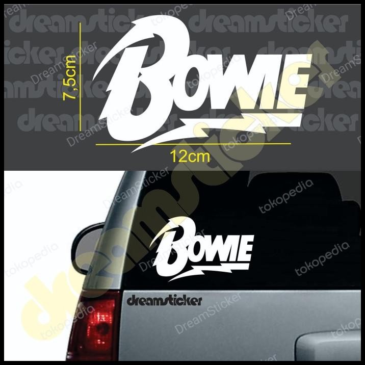 

HOT DEAL CUTTING STICKER DAVID BOWIE LOGO BAND STIKER !!!!!