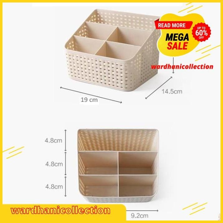 

BETA ORGANIZER RAK MINI 5 SEKAT TEMPAT ALAT TULIS KANTOR MEJA KOSMETIK BEST PRODUK !!!