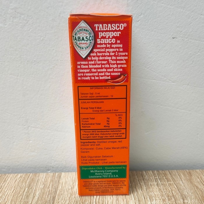 

Tabaco Red Pepper Auce 60Ml Au Cabe Tobaco Tea Ua