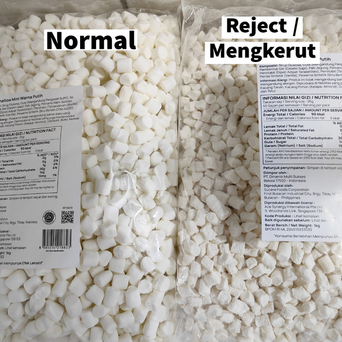 

Corniche Ni White Marhmallow 1G Marmellow Putih Marmallow