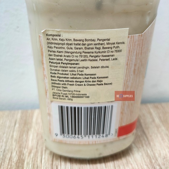 

Leggo Alfredo Pata Auce 490Gr Au Pata Leggo Cream Cheee