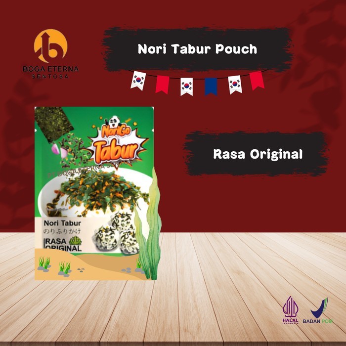 

NoriGo Tabur Pouch KARTON/RUMPUT LAUT TABUR HALAL (HARGA GROSIR!)