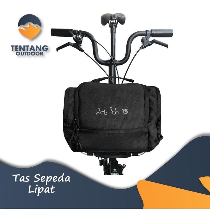 Tas Sepeda Lipat FRONT BLOCK FB04 Tas Seli Folding Bike Front Bag