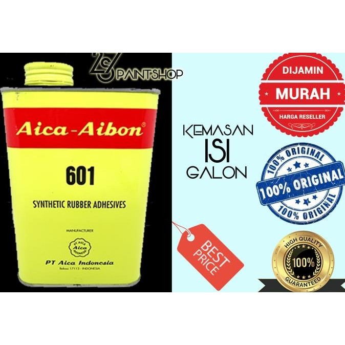 

LEM AIBON 601 SERBAGUNA ( KUNING ) AICA AIBON GALON 2,5Kg