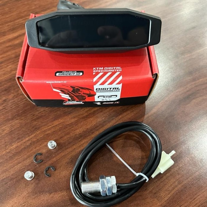 SPEEDOMETER SPIDO KOSO MINI KTM DI GITAL RIDE IT+ Pangkon CNC