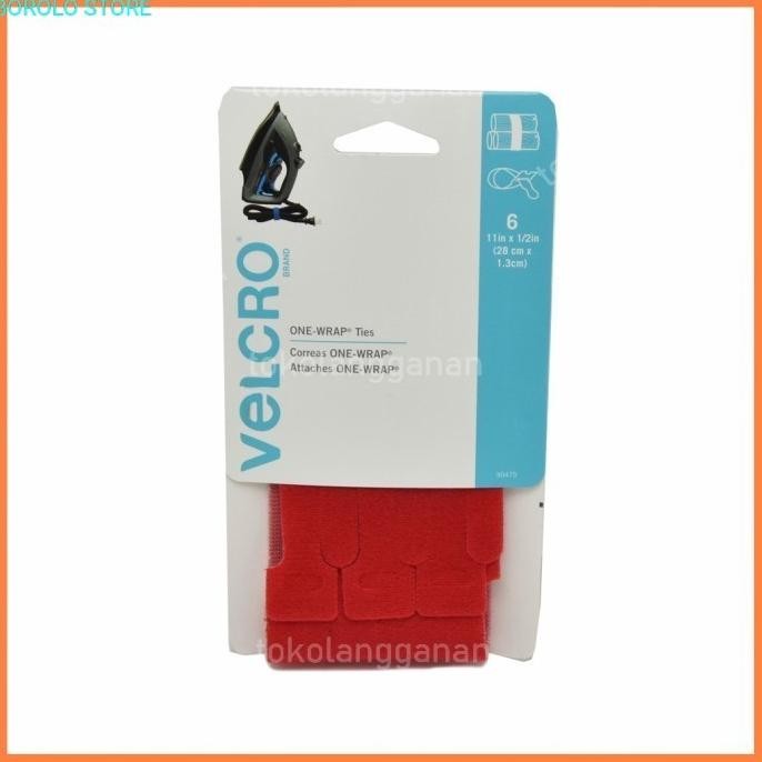 

Velcro Get A Grip Roll 28x1.3 Cm 6 Pcs - Merah Original