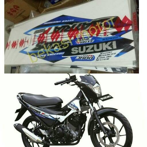striping stiker satria fu type S original