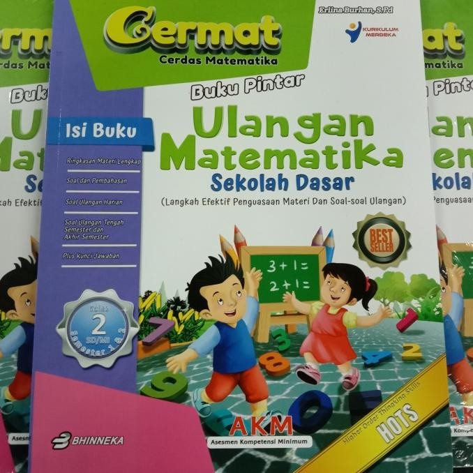 

ORI Buku soal Latihan Matematika SD kelas 2 - Nilai 100 Ulangan Harian LIMITED EDITION