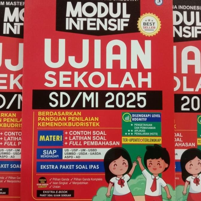 

KIRIM HARI INI BUKU LATIHAN SOAL UJIAN SEKOLAH KELAS 6 SD US USBN 2023/2024 OBRAL