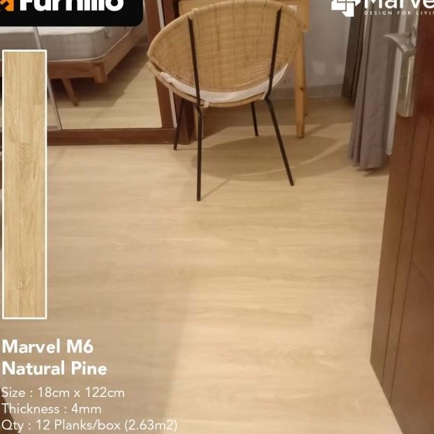 Lantai Vinyl Pc Marvel 4Mm