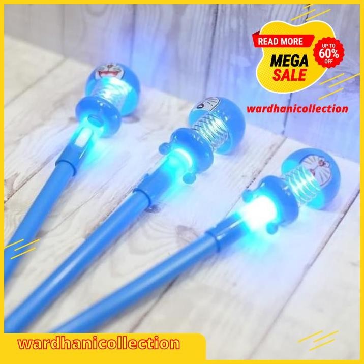 

PULPEN LAMPU PER DORAEMON NYALA / GEL PEN KTER JOGED SPRING DOLL BEST SELLER !!