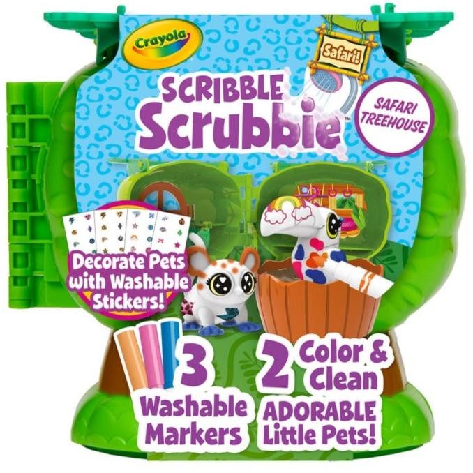 

CRAYOLA Scribble Scrubbie Safari Treehouse