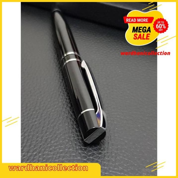 

[HITAM] PULPEN OFFICE BESAR MODEL 2 GARIS / BALLPOINT BESI PENA BP613 FREE ONGKIR !!