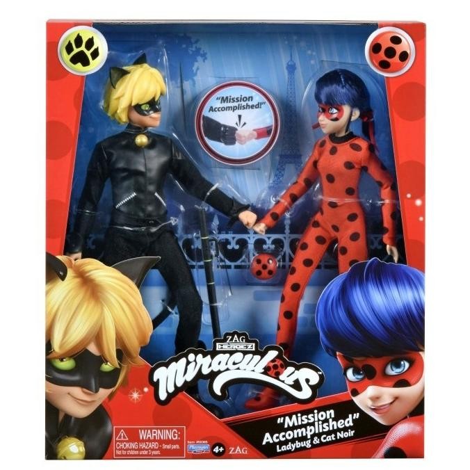 

Zag Heroez Miraculous Mission Accomplished Ladybug & Cat Noir