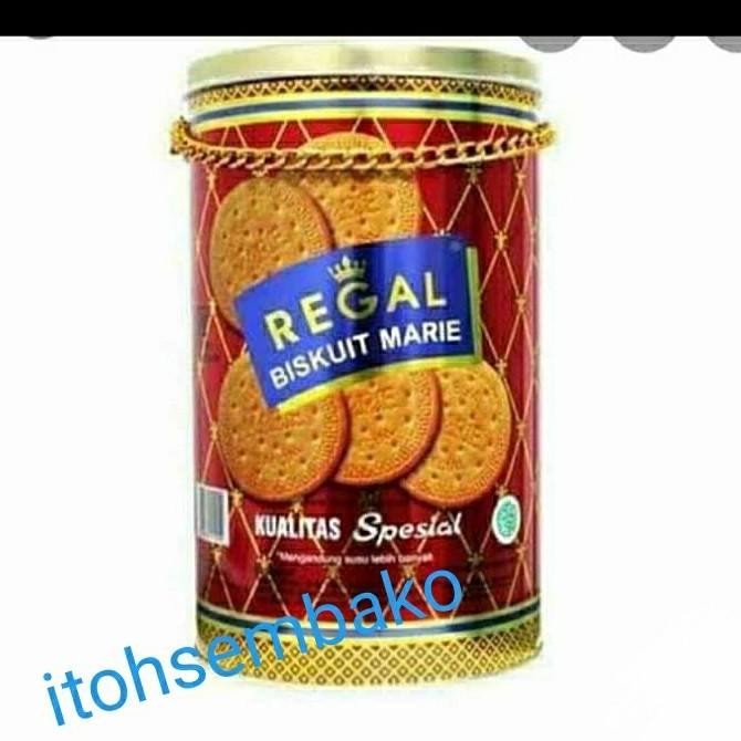 

Marie Regal Biskuit kaleng/biskuit mari Regal 1kg