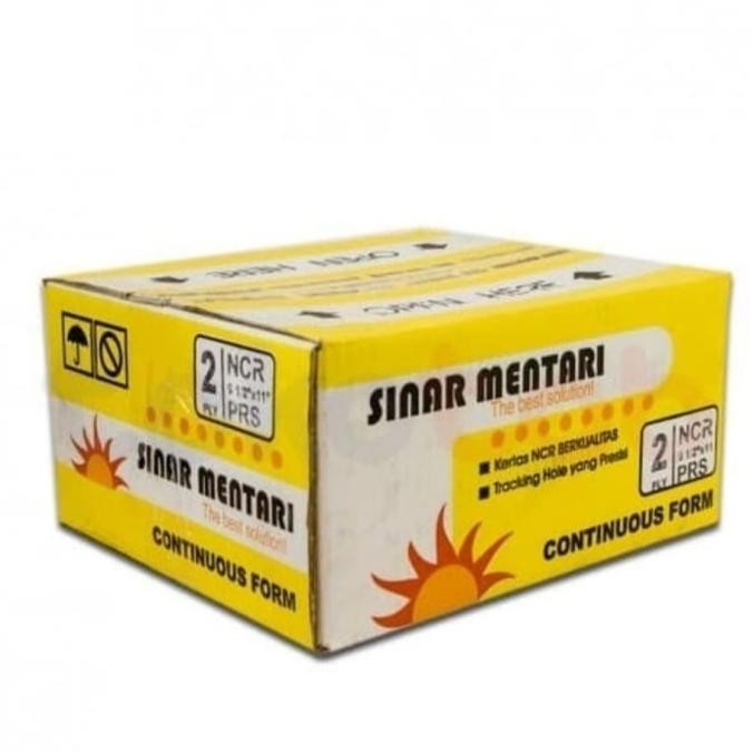 

NEW continuous form sinar mentari 2 ply PRS/Full